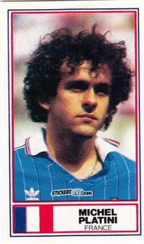 Figurina Michel Platini - Football International Stars 1984
 n. 33 -  Rothmans
