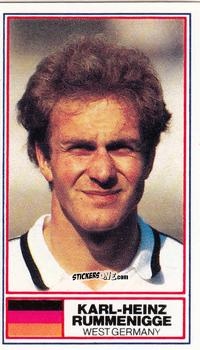 Figurina Karl-Heinz Rummenigge - Football International Stars 1984
 n. 37 -  Rothmans
