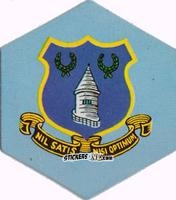 Sticker Everton - 1st Division Football League Club Badges 1972
 n. 8 - Tonibell