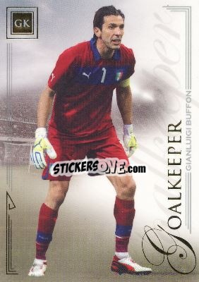 Sticker Gianluigi Buffon - World Football UNIQUE 2014 n. 1 - Futera
