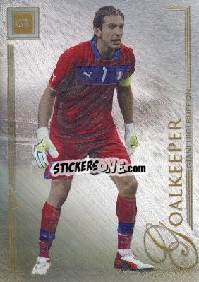 Sticker Gianluigi Buffon - World Football UNIQUE 2014 n. 1t - Futera