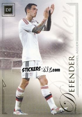 Sticker Daniel Agger - World Football UNIQUE 2014 - Futera