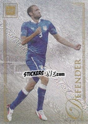 Figurina Giorgio Chiellini - World Football UNIQUE 2014 - Futera