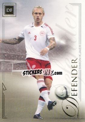 Sticker Simon Kjaer - World Football UNIQUE 2014 - Futera