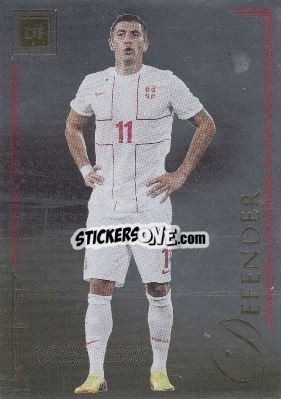 Sticker Aleksandar Kolarov - World Football UNIQUE 2014 n. 19s - Futera