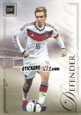 Sticker Philipp Lahm - World Football UNIQUE 2014 n. 21 - Futera