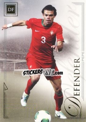 Sticker Pepe - World Football UNIQUE 2014 - Futera
