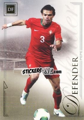 Sticker Pepe - World Football UNIQUE 2014 n. 25 - Futera