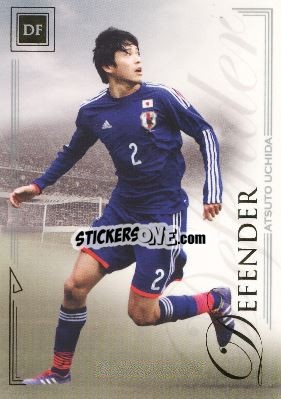 Sticker Atsuto Uchida - World Football UNIQUE 2014 - Futera