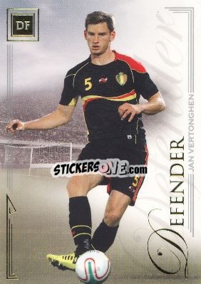 Sticker Jan Vertonghen - World Football UNIQUE 2014 n. 32 - Futera