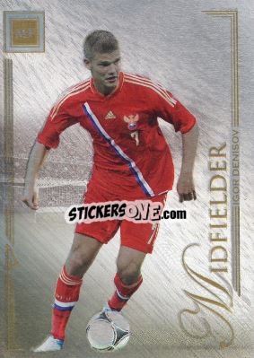 Sticker Igor Denisov - World Football UNIQUE 2014 n. 35t - Futera