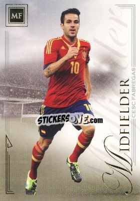 Sticker Cesc Fabregas - World Football UNIQUE 2014 n. 38 - Futera