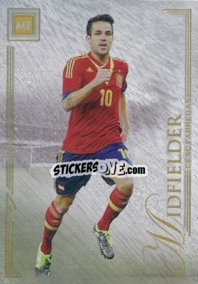 Sticker Cesc Fabregas - World Football UNIQUE 2014 - Futera