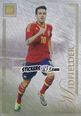 Sticker Cesc Fabregas - World Football UNIQUE 2014 n. 38t - Futera