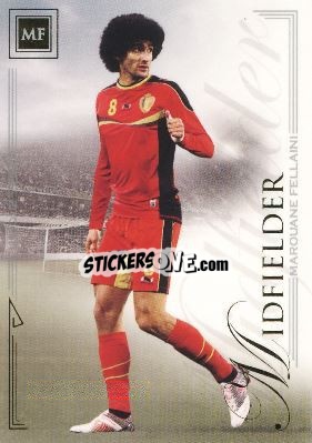 Sticker Marouane Fellaini - World Football UNIQUE 2014 - Futera