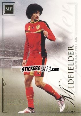 Sticker Marouane Fellaini - World Football UNIQUE 2014 n. 39 - Futera