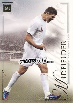 Sticker Steven Gerrard - World Football UNIQUE 2014 - Futera