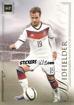Sticker Mario Gotze - World Football UNIQUE 2014 - Futera
