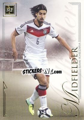 Sticker Sami Khedira - World Football UNIQUE 2014 n. 46 - Futera