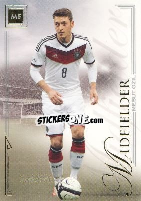 Sticker Mesut Ozil - World Football UNIQUE 2014 n. 51 - Futera