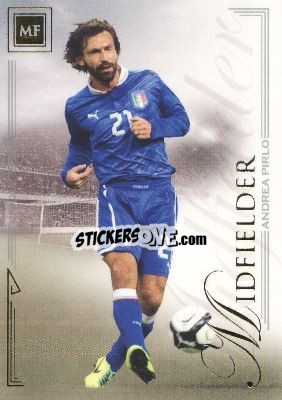 Figurina Andrea Pirlo - World Football UNIQUE 2014 - Futera