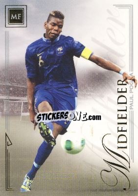 Sticker Paul Pogba - World Football UNIQUE 2014 n. 53 - Futera