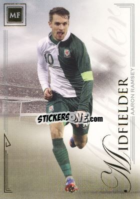 Sticker Aaron Ramsey - World Football UNIQUE 2014 n. 54 - Futera