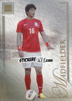 Sticker Ki Sung-Yueng - World Football UNIQUE 2014 n. 61s - Futera