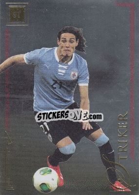 Sticker Edinson Cavani - World Football UNIQUE 2014 n. 68t - Futera