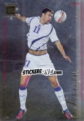 Sticker Edin Dzeko - World Football UNIQUE 2014 - Futera