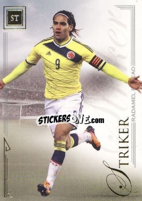Sticker Radamel Falcao - World Football UNIQUE 2014 n. 71 - Futera