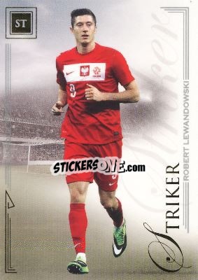 Sticker Robert Lewandowski - World Football UNIQUE 2014 n. 78 - Futera