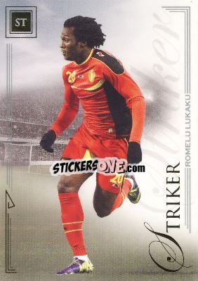 Sticker Romelu Lukaku - World Football UNIQUE 2014 - Futera
