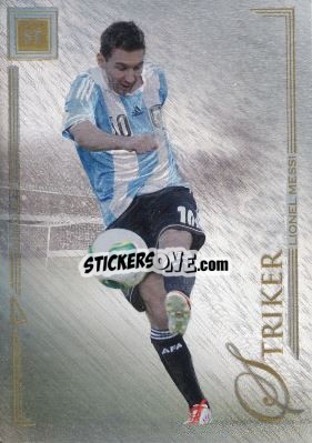 Figurina Lionel Messi - World Football UNIQUE 2014 - Futera