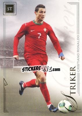 Sticker Cristiano Ronaldo - World Football UNIQUE 2014 n. 85 - Futera
