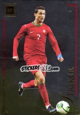 Sticker Cristiano Ronaldo - World Football UNIQUE 2014 - Futera