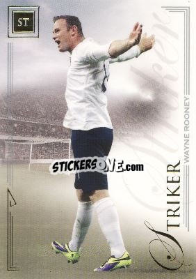 Sticker Wayne Rooney - World Football UNIQUE 2014 n. 86 - Futera