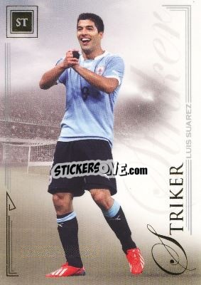 Sticker Luis Suarez - World Football UNIQUE 2014 n. 88 - Futera