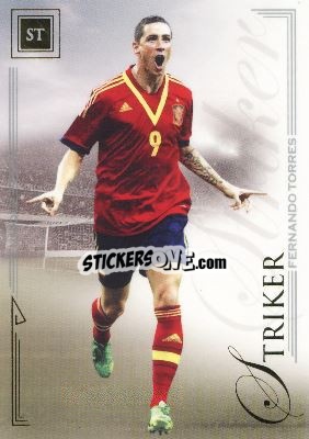 Sticker Fernando Torres - World Football UNIQUE 2014 n. 89 - Futera
