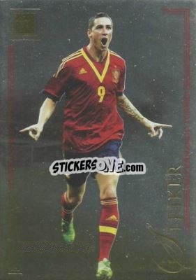 Sticker Fernando Torres - World Football UNIQUE 2014 n. 89t - Futera