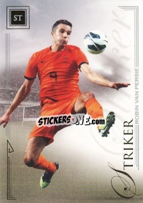 Sticker Robin van Persie - World Football UNIQUE 2014 n. 90 - Futera