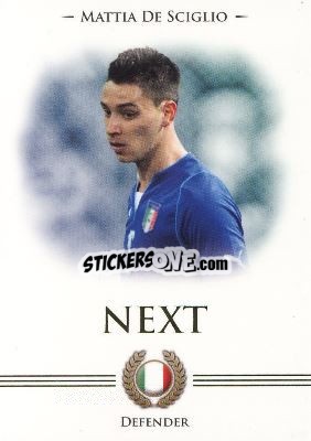 Sticker Mattia De Sciglio - World Football UNIQUE 2014 n. 92 - Futera