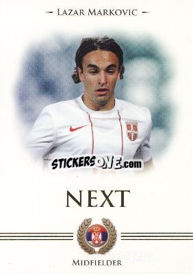 Sticker Lazar Markovic - World Football UNIQUE 2014 - Futera