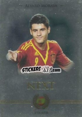 Sticker Alvaro Morata - World Football UNIQUE 2014 n. 98s - Futera