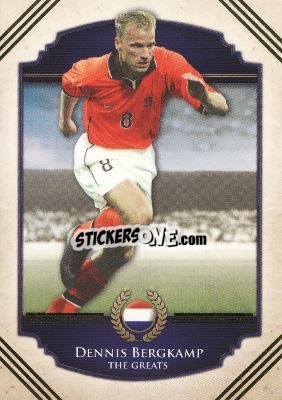 Sticker Dennis Bergkamp - World Football UNIQUE 2014 - Futera