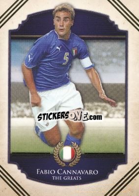 Sticker Fabio Cannavaro - World Football UNIQUE 2014 - Futera