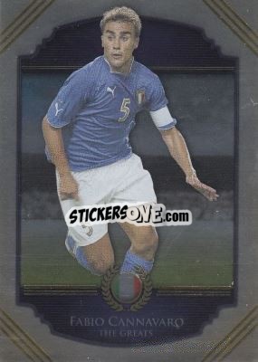 Sticker Fabio Cannavaro - World Football UNIQUE 2014 - Futera