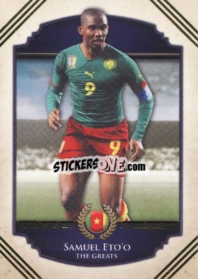 Sticker Samuel Eto'O - World Football UNIQUE 2014 n. 105 - Futera