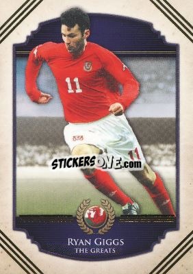 Sticker Ryan Giggs - World Football UNIQUE 2014 - Futera