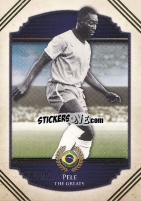 Sticker Pele - World Football UNIQUE 2014 n. 112 - Futera